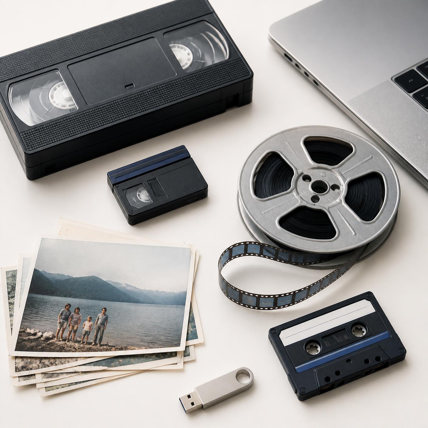 קלטות VHS, MiniDV, Video8, Betamax, U-Matic
